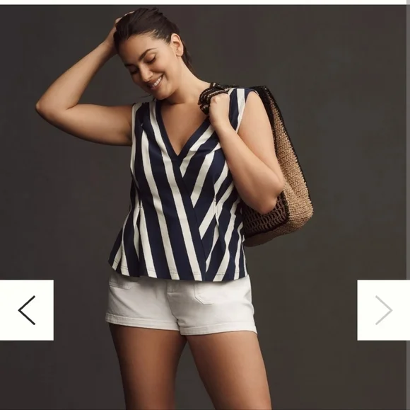 EUC Maeve Sleeveless V-neck Corset size XS - Picture 6 of 14